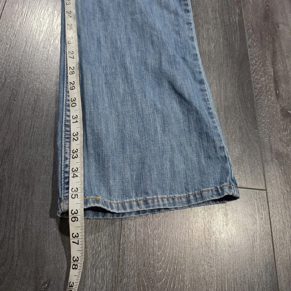 Levis 527 Jeans Mens 36x36 Blue Bootcut Denim Pants Western Cowboy Work Grunge